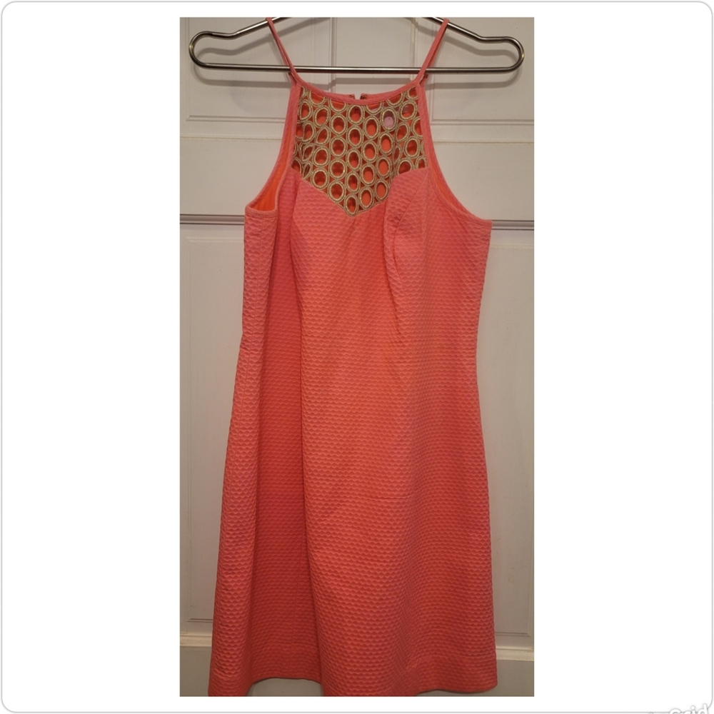 Lilly Pulitzer dress, size 4, coral